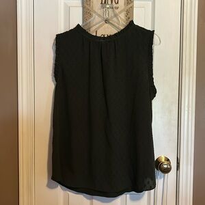 Mixed media loft blouse